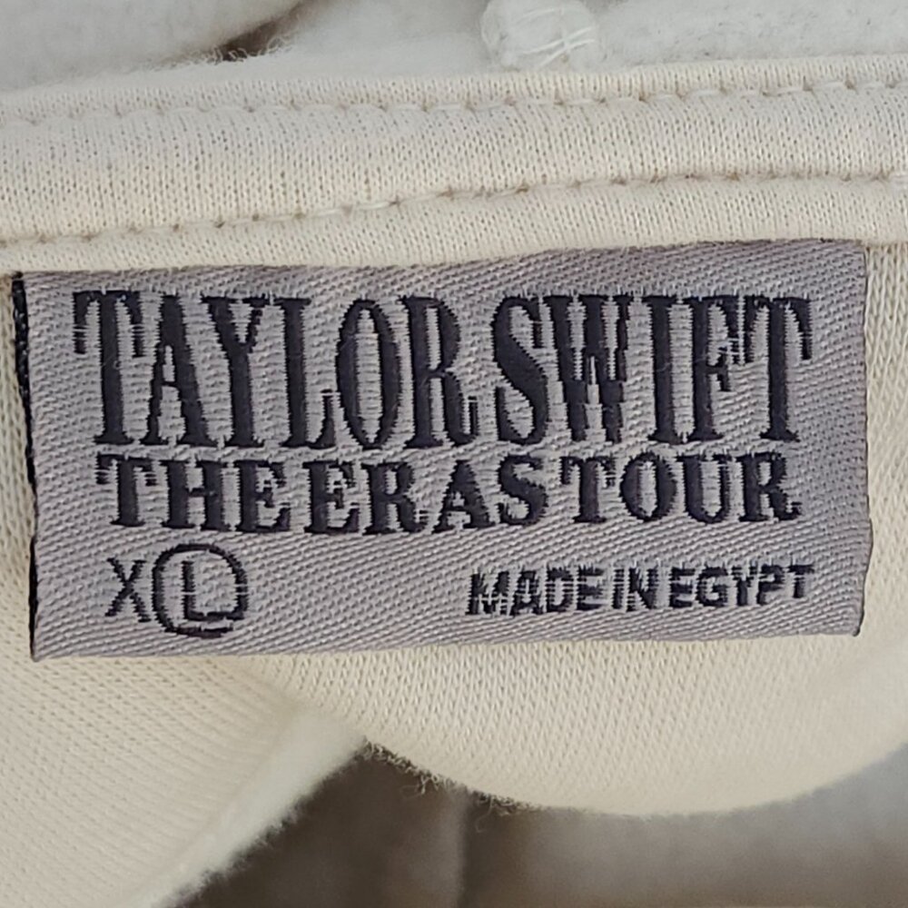 Taylor Swift The Eras Tour 2023 Pullover heavyweight Sweatshirt Women's XL NWOT - Picture 6 of 8